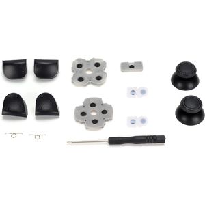 Vervangende Onderdelen voor PS5 Controller - Rubberen Pad Rocker 3D Plastic Dop L12 - Knoppen Set - HTML Kit .