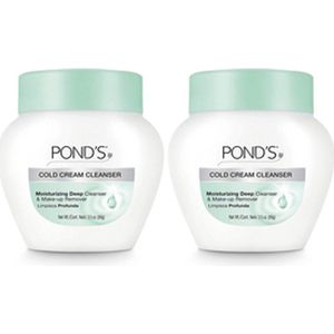 Ponds cleanser Cold Cream - Make-up remover - Diepe gezichtsreiniger - 2x 99g