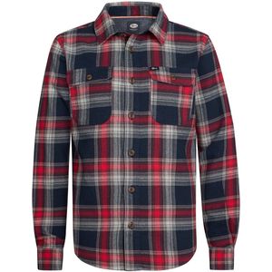 Petrol Industries - Tillamook - Geruite Overhemd - Rood