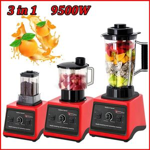 Elektrische Blender - Keukenmachine - Blender - 3-in-1 - 9500W - Krachtige Blender - 38,000 RPM - 220V - Meertrapsregeling - Comfortabele Grip
