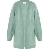 usha - Long Cardigan - Zwart - WHITE LABEL