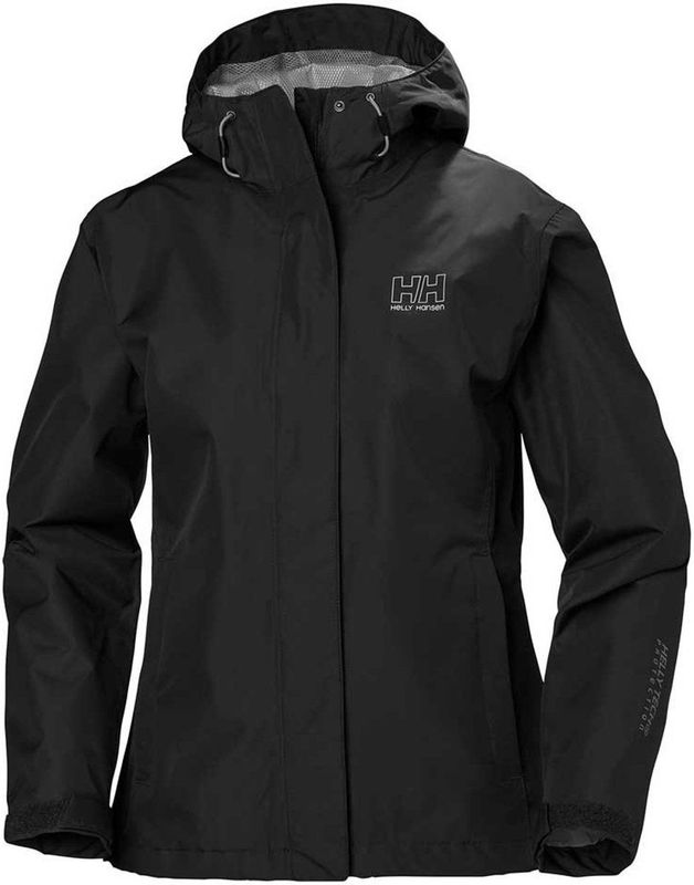 Helly Hansen - Seven J - Damesregenjas - Zwart - Polyester