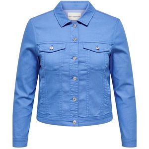 Only Carmakoma Carlock jacket blauw maat 46