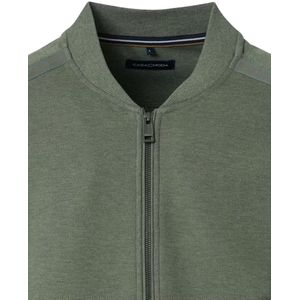 Casamoda - Sweatjacke - Groen - Vest - 454476600/325