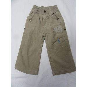 dirkje , lange broek , beige , uni , techno spirit 18 maand 86