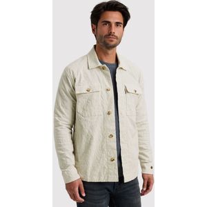 Cast Iron - Overshirt - Grijs - Lange Mouwen - Stevige Kraag