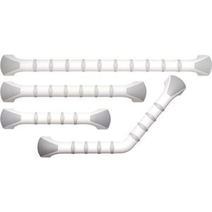 Etac Handy wandbeugels - Handy muurbeugel recht 40 cm - Comfort Hulpmiddel - Veilig baden en douchen