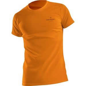 Mr Padel - Padel Shirt Man - Sportshirt Maat: XL - Neon Oranje