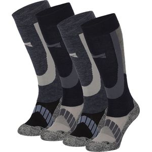 Skisokken Unisex - 4-Pack - Multi Navy - Maat 45/47