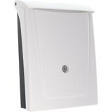 Rottner Kunststof Brievenbus Posta Wit|34x25x11cm|Inworp 3.2x21.5cm|