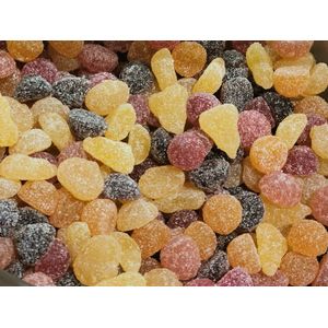 Vegan Extra Zure Snoep Mix 450 Gram - Biologisch - Gelatinevrij Snoep - Glutenvrij - Lactosevrij - Halal Snoep - Zuivelvrij - Veganistisch - Vegan - Snoep - Zuur Snoep - Diervrij - Ramadan