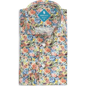 District Indigo Performance Overhemd Print Multicolor (7.31.025.730 - 374)