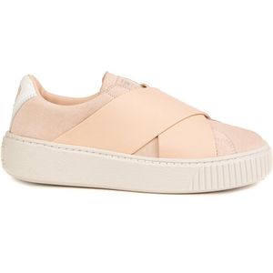 Puma - Zalm - Platform X Wns - Sportschoenen - Echte Suede Leer