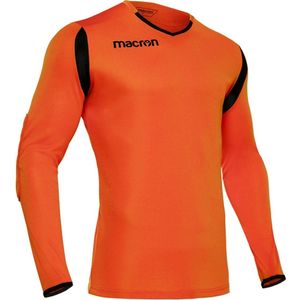 Macron Antilia Keepershirt Lange Mouw Heren - Oranje / Zwart | Maat: XL