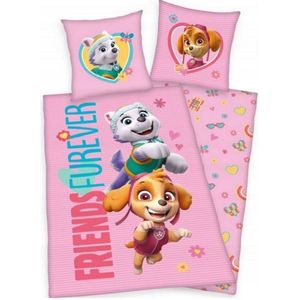 Paw Patrol Kinderbeddengoed Katoen 140x200 cm - Chase & Skye