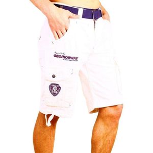 Geographical Norway Heren Korte Broek Wit Poudre - M