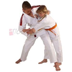 Essimo Koka Judopak - unisex - wit - maat 110