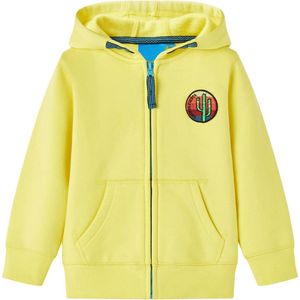 Kindervest - Capuchon - Blauw - Katoen/Polyester