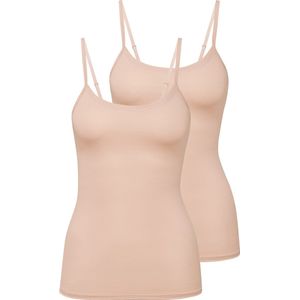 CALIDA - Natural Comfort - Spaghetti-Top - Set van 2