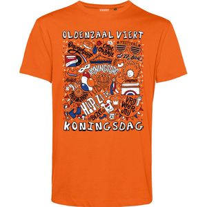 T-shirt Oldenzaal Oranjekoorts | Koningsdag kleding | Oranje Shirt | Oranje | maat XXL