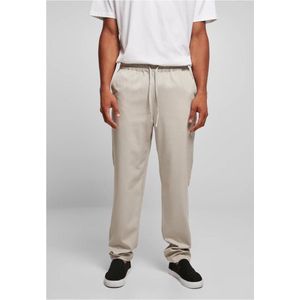 Urban Classics - Tapered Heren joggingbroek - S - Beige