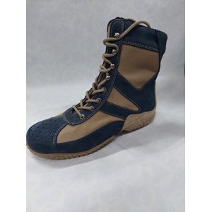 WOLKY 1956 / Downforce / halfhoge veterschoenen / blauw / maat 41