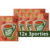 Unox Tomaten CrÃ¨me Cup-a-Soup - 12 x 3 x 175 ml - Voordeelverpakking