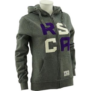 RSC Anderlecht dames grijze hoodie letters 'RSCA' maat S
