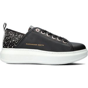 Alexander Smith Wembley Lage sneakers - Leren Sneaker - Dames - Zwart - Maat 36