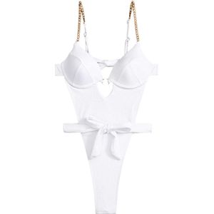 IslandsTime Bikini White - Dames - Wit - Zwemkleding - Badpak