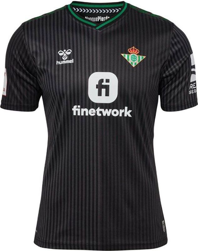 Hummel - Real Betis 23/24 - Derde T-shirt - Zwart - Korte Mouwen