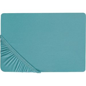 HOFUF - Laken - Turquoise - 90 x 200 cm - Katoen