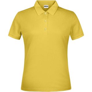 James And Nicholson Dames/dames Basic Polo Shirt (Geel)