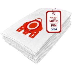 DEGG® stofzuigerzakken - Geschikt voor Miele FJM - Premium kwaliteit - Geschikt voor Miele compact C1 en C2 complete - Voordeelverpakking - 10 STUK(S)