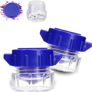 Pillenvergruizer - Ergonomisch - Voor Kleine En Grote Pillen - 2 Stuks