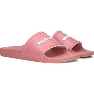 Woolrich - Roze Slide Sandaal - Dames - Roze - Zool van Synthetisch Materiaal
