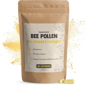 Cupplement - Bee Pollen Extract - Capsules - 500mg - 60 Stuks