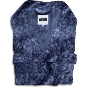 iSleep Leopardo Badjas Lang - Maat XL - Indigo Blue