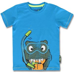 Lemon Beret t-shirt jongens - blauw - 149381 - maat 122