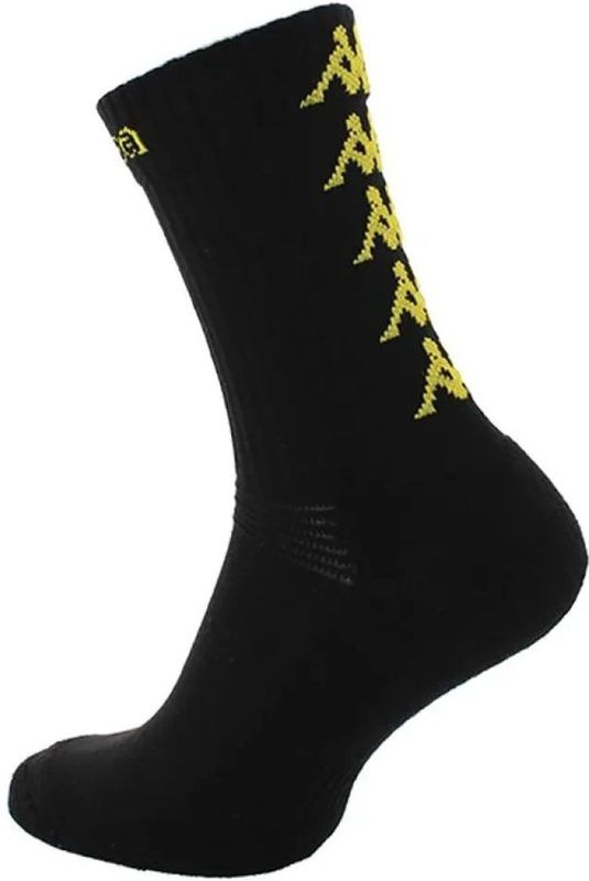 Kappa - Eleno - Korte Sokken - Zwart - 3 Paren