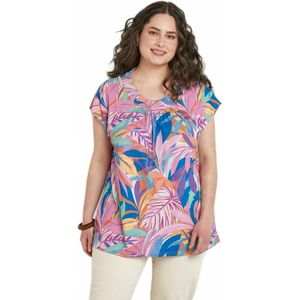 T-shirt met lange, losse mouwen en print