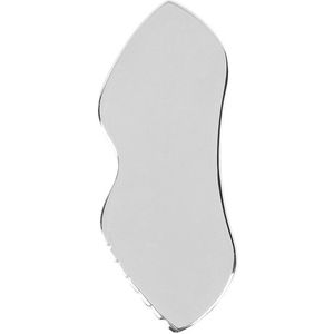 Stainless Steel Facial Gua Sha Tool Stone, Premium Stainless Steel, Metal Facial Massager, Myofascial Massage Board for Face, Eyes, Neck and Body (Size: 1)