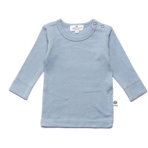 Wollen baby- kindertrui - Merinowol - Blue Fog 50