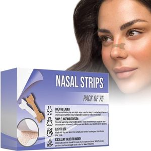 Solacis Neusstrips - Neusstrips snurken - Neus strips - Tegen snurken - Anti-Snurk - Must have voor tijdens het slapen!