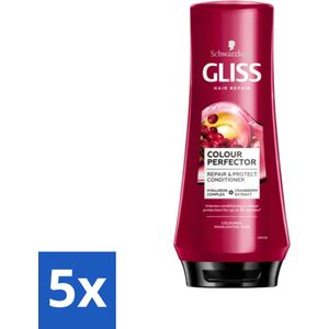 Gliss - Hair Repair - Conditioner voor Kleurbehoud en Glans - 200 ml - Bulkverpakking - 5 stuks