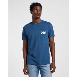 Lee - Medium Wobbly - T-shirt - Orion Blauw