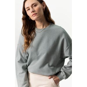 Sissy-Boy - Grijsblauwe oversized sweater