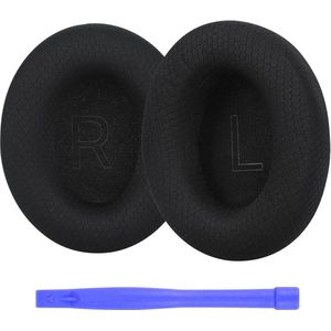 Vervangende Oorkussens voor Razer Kraken V4 / Razer Kraken V4 Pro Gaming Hoofdtelefoon van MMOBIEL - Memory Foam en Mesh Koptelefoon Oorkussen - Hoofdtelefoon Earpads – Zwart