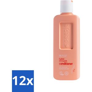 Seepje - Conditioner - Hydrate & Nourish - Verzorgt en Voedt het Haar - 300 ml - Voordeelverpakking - 12 stuks
