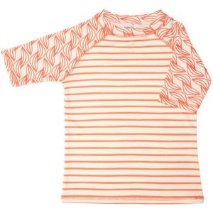 Ducksday - UV-Zwemshirt voor baby - UV-werend UPF50+ - Rashguard met Korte mouwen - unisex - Ondo - maat 1 jaar